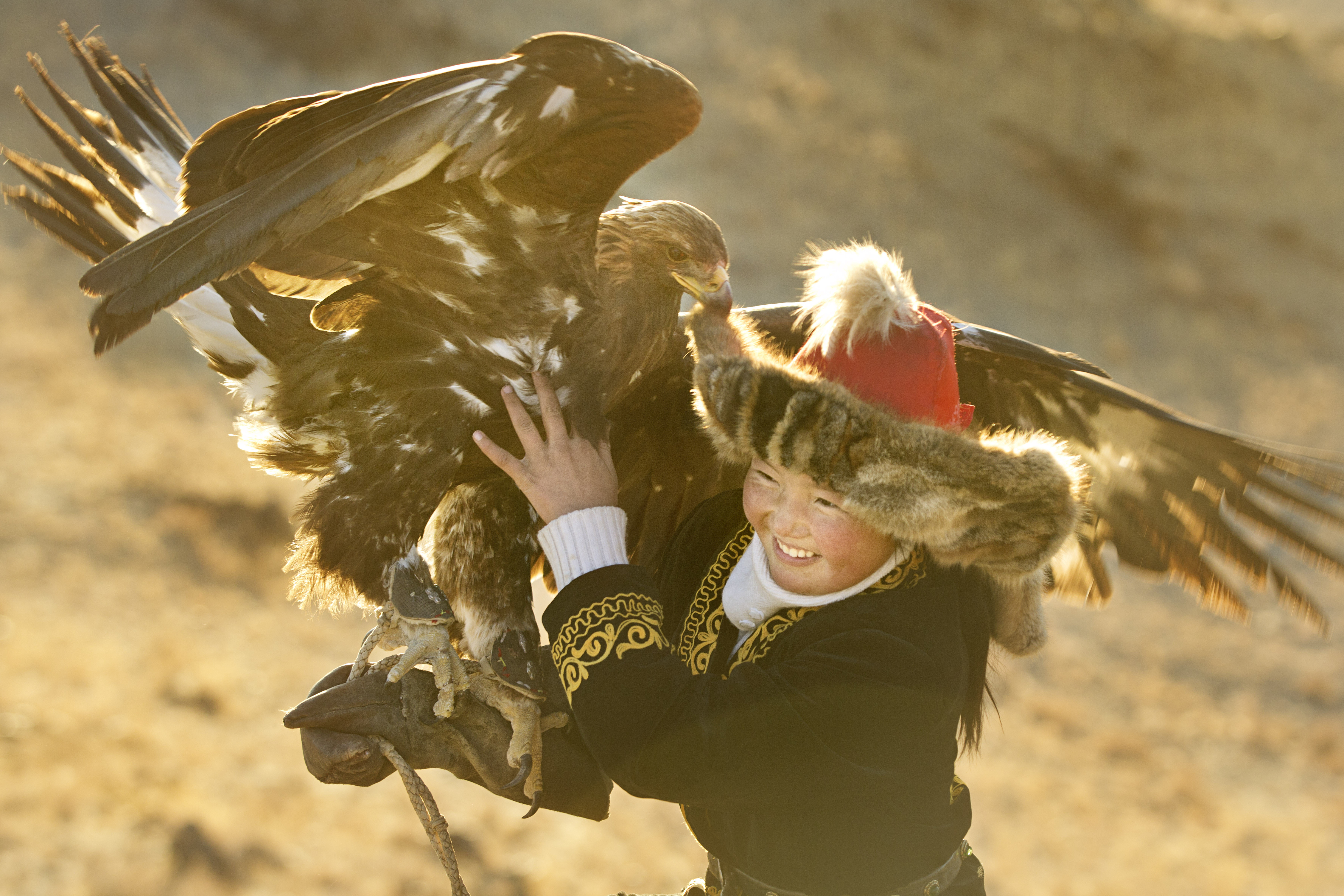 Eagle Huntress Mongolia