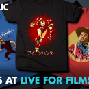 There is a sale on at the Live for Films T-Shirt store