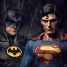 It is Keaton & Reeve in the Batman v Superman: Dawn of Justice mashup trailer