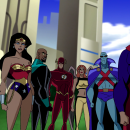 The voice cast of the Justice League animated series reunited for a live read