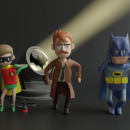Cool Animated Short: Batman Dance Party
