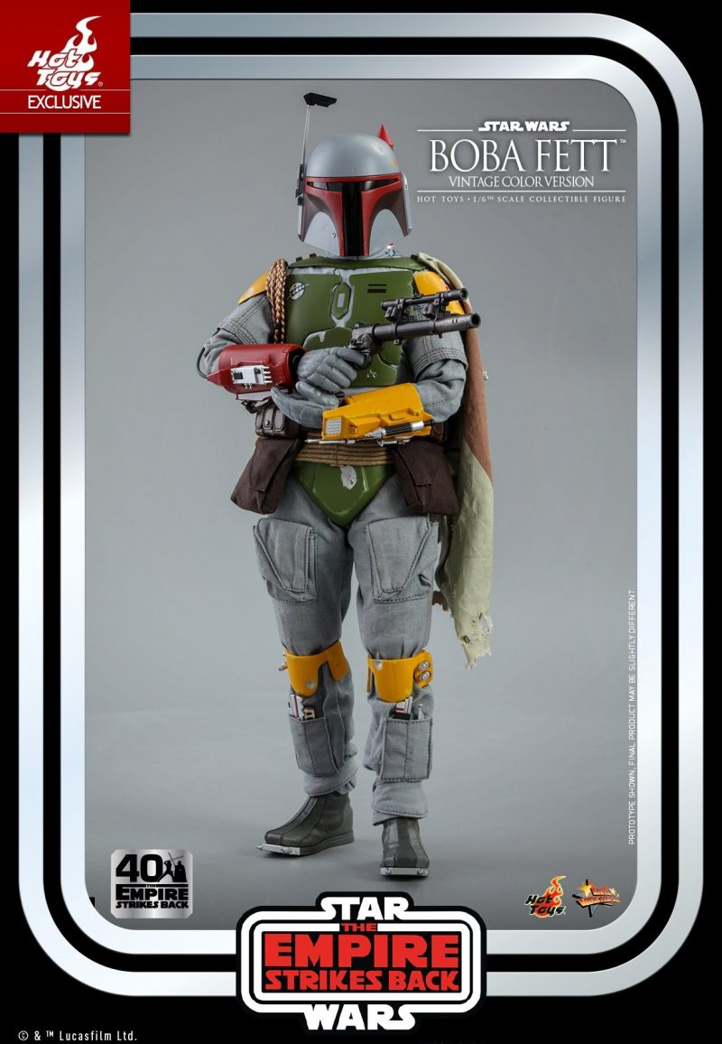 The Hot Toys Boba Fett Vintage Color Version is the perfect look for ...