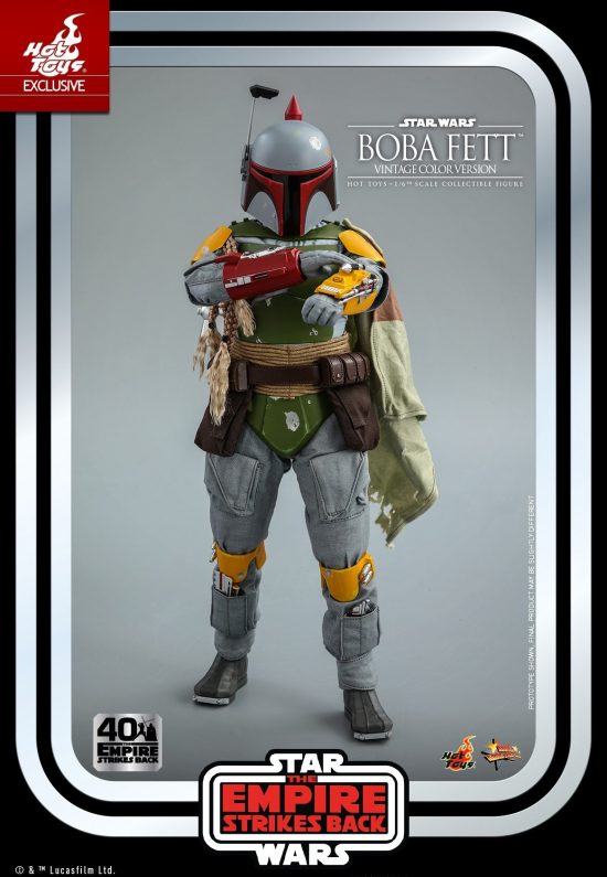The Hot Toys Boba Fett Vintage Color Version is the perfect look for ...