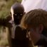 Saitama fights Genos in the RE:Anime live-action One Punch Man short