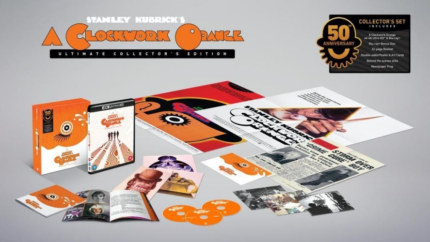Stanley Kubrick’s A Clockwork Orange 4K Ultimate Collectors Edition is
