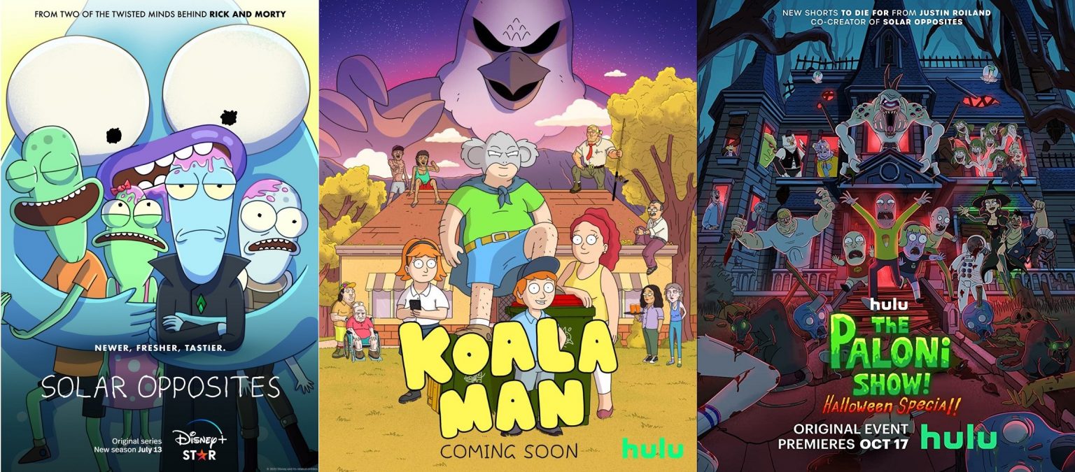 NYCC 2022 The Cast And Crew Of Solar Opposites Koala Man And The 