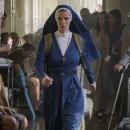 Betty Gilpin plays a Nun trying to destroy an A.I. in the trailer for Damon Lindelof’s Mrs. Davis